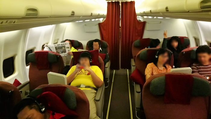 インボラは突然に ガルーダ インドネシア航空国内線ビジネスクラス搭乗記
